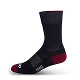 USA Made - Boot Socks - Micro Weight Full Cushion - Hunting Socks - Merino Wool - Mountain Heritage - Patriot - Medium