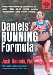 The cover of Jack Daniels' Running Formula - a book containing the Jack Daniels marathon training plans.