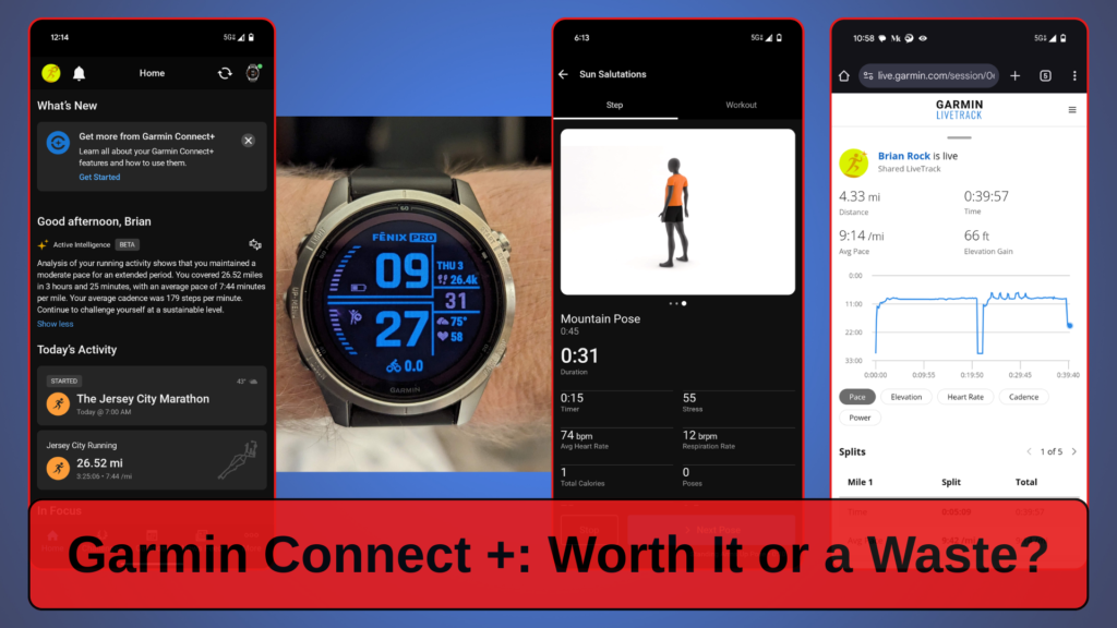 Garmin Connect+: Worth It or a Waste? - Running with Rock